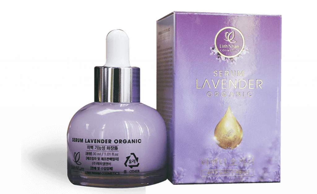 Bộ sản phẩm Lavender Organic chuyên cấp ẩm và dưỡng trắng da