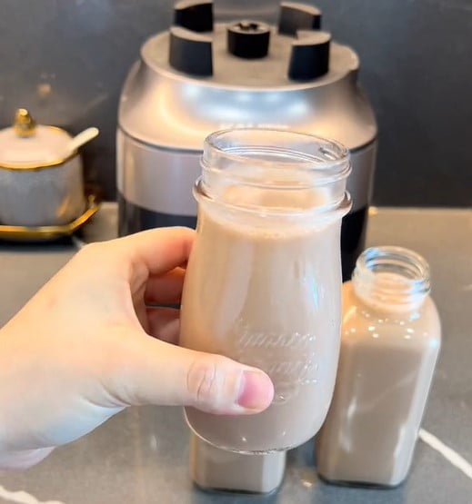 Cách làm sữa Milo từ hạt mít bằng máy nấu sữa hạt